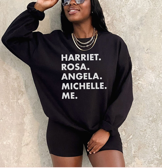 Harriet Rosa Angela Michelle Me Sweatshirt