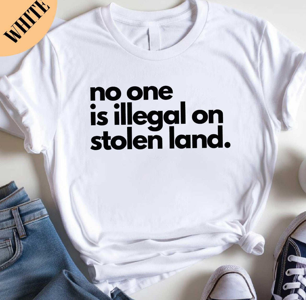 Stolen Land t-shirt