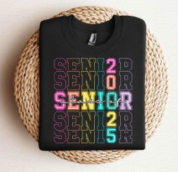 Colorful 2025 Senior Sweater